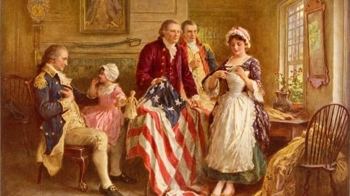 O legendă a Revoluţiei Americane Cine este Betsy Ross? jpeg