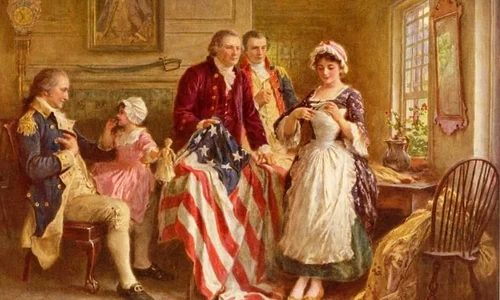O legendă a Revoluţiei Americane Cine este Betsy Ross? jpeg
