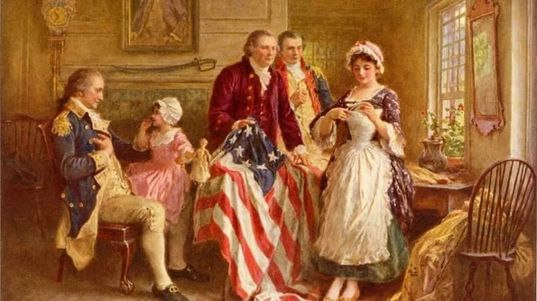 O legendă a Revoluţiei Americane Cine este Betsy Ross? jpeg