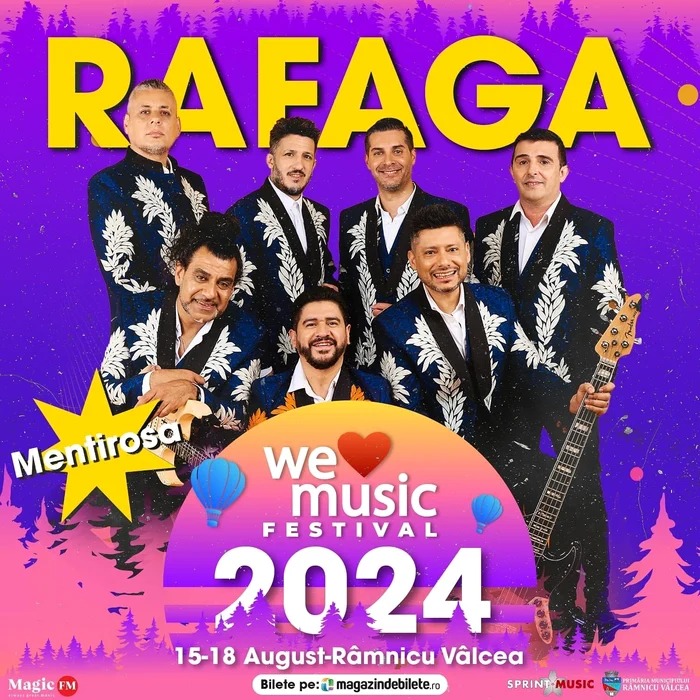Rafaga cântă la We Love Music Festival 2024. FOTO We Love Music Festival