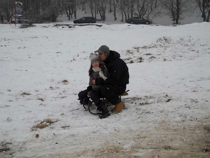 Bulgăreli şi veselie pe pârtia de la Făget