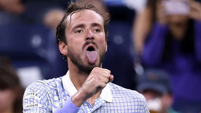 Daniil Medvedev, gesturi incredibile la US Open. Foto Getty images