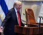 Donald Trump, discurs în Parlamentul israelian FOTO Profimedia 