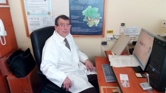 Gheorghe Benga cercetătorul care a descoperit aquaporina FOTO Remus Florescu