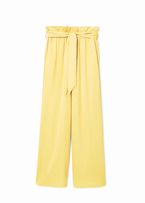 Pantaloni galbeni, Mango, 139,90 lei jpg jpeg
