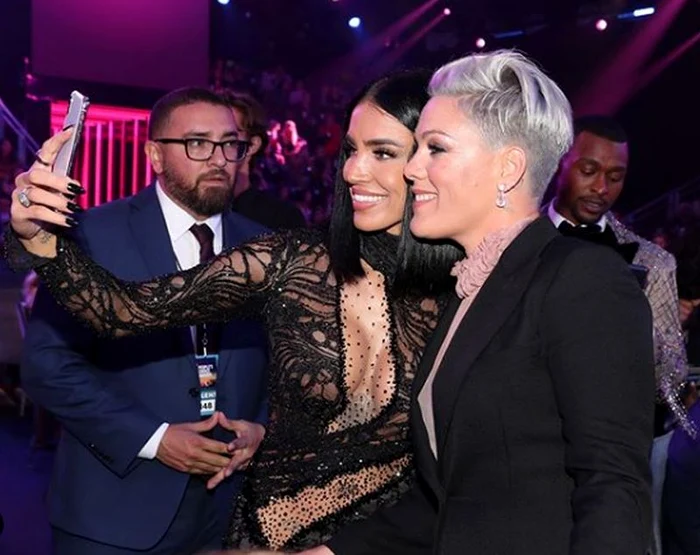 Adelina Pestriţu, pe covorul roşu la gala de la Los AngelesFoto: arhivă personală