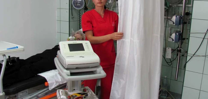 Femeia a fost salvadă de medicii de la Urgenţe foto: Arhivă 