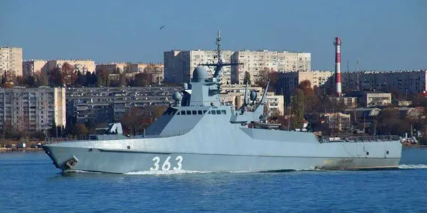 Corveta rusă Pavel Derjavin FOTO Sevastopol News png