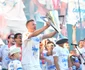 Universitatea Craiova, sărbătorind titlul din Superliga României (FOTO: Sportpictures) 