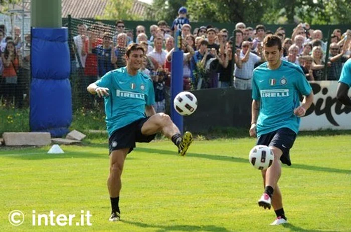 
    Alibec, alături de Zanetti  