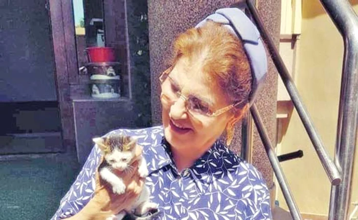 
    Irina Loghin oferă  spre adopție cele  trei pufoșenii  