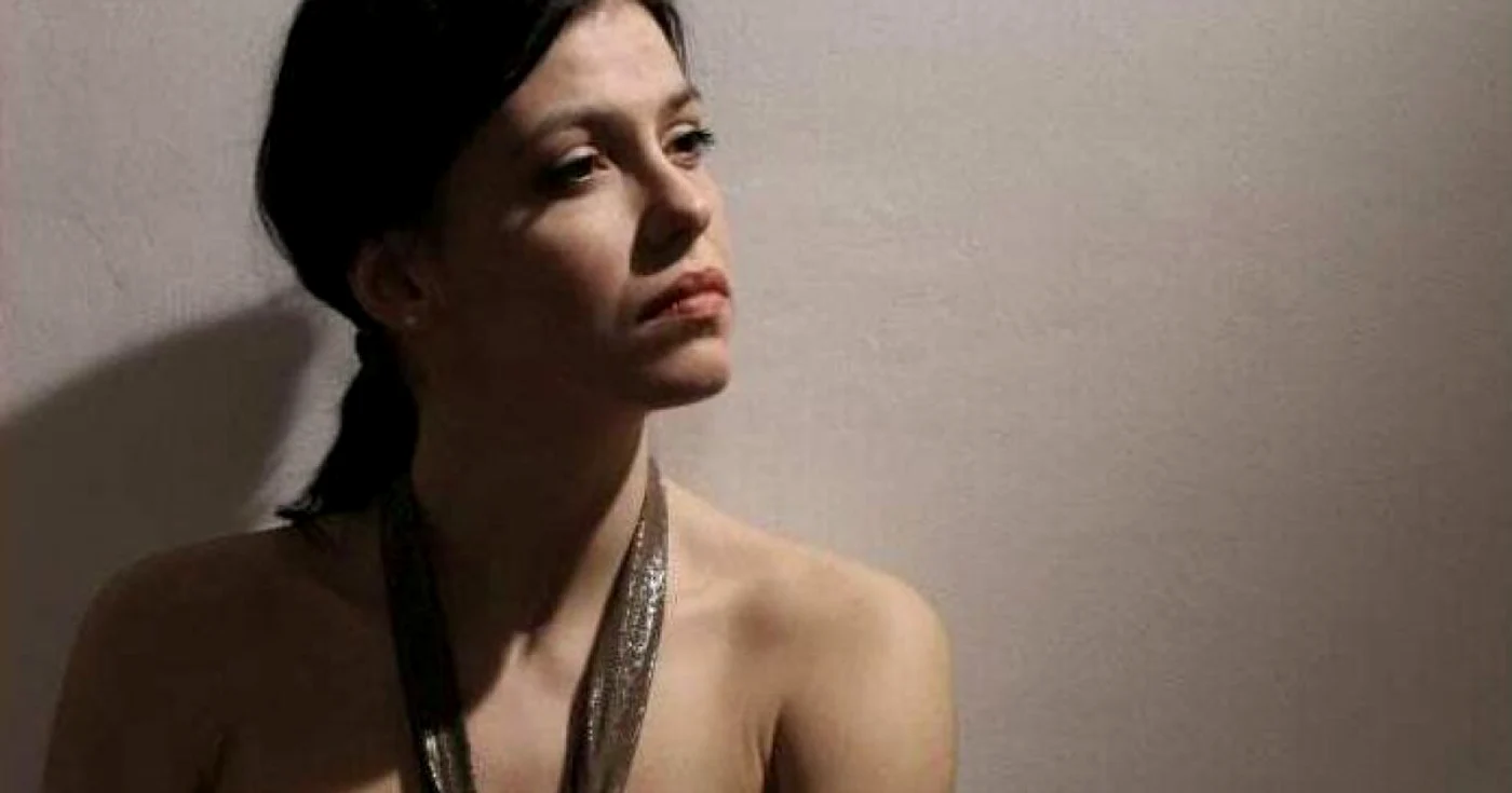 Actriţa Laura Vasiliu pregătind rolul Radei din „Pop-Up“