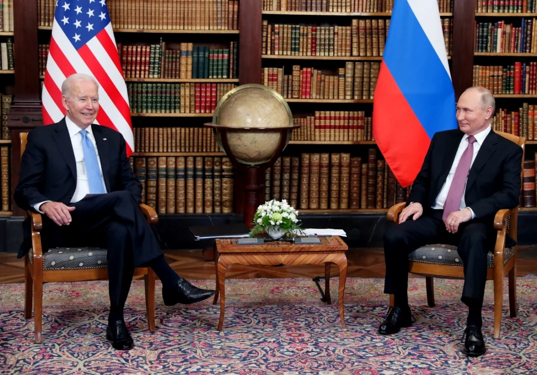 Preşedintele SUA, Joe Biden, întâlnire de aproape trei ore cu omologul rus, Vladimir Putin, la Geneva FOTO EPA-EFE