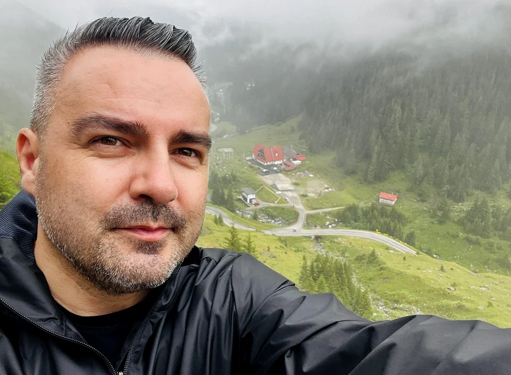 Marius Buga, corespondentul Pro TV în Dâmbovița FOTO Facebook MB