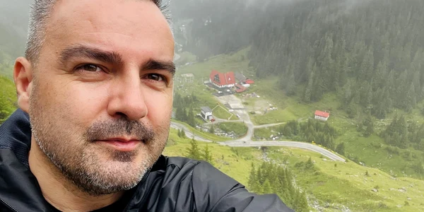 Corespondentul Pro Tv în județul Dâmbovița, Marius Buga. FOTO Facebook