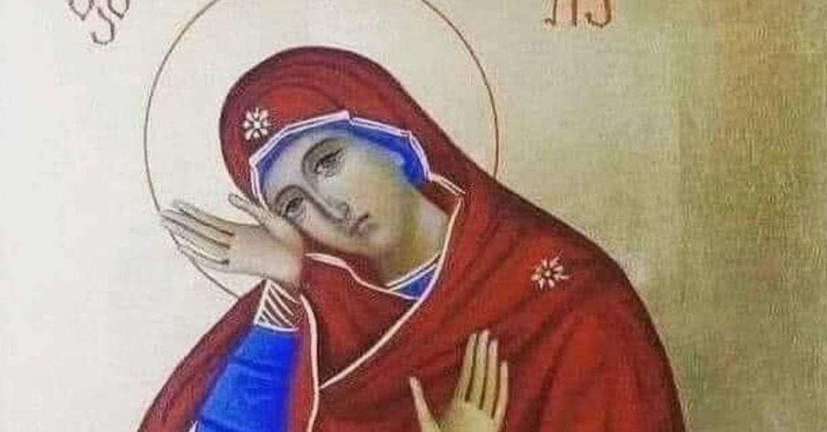 Cea mai rară icoană din lume este cu Fecioara Maria însărcinată! Unde o poți vedea și cum arată. Foto