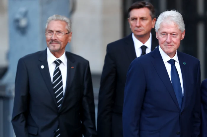 Emil Constantinescu și Jacques Chirac, februarie 1997foto: EPA