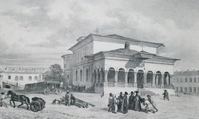 Bucureștiul în timpul epidemiei de ciumă din 1824  jpeg