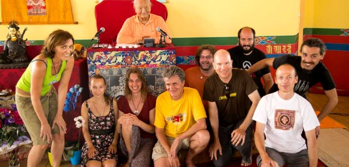 Tabăra Dzog-Chen de la 23 August din judeţul Constanţa Foto Arhivă personală