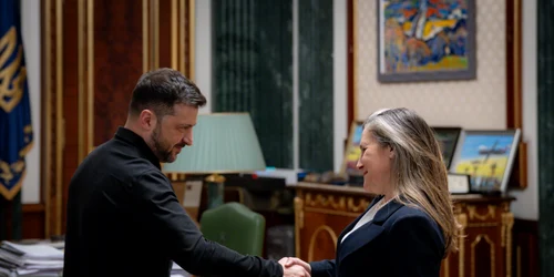 zelenski christia freeland FOTO Volodimir Zelenski / X