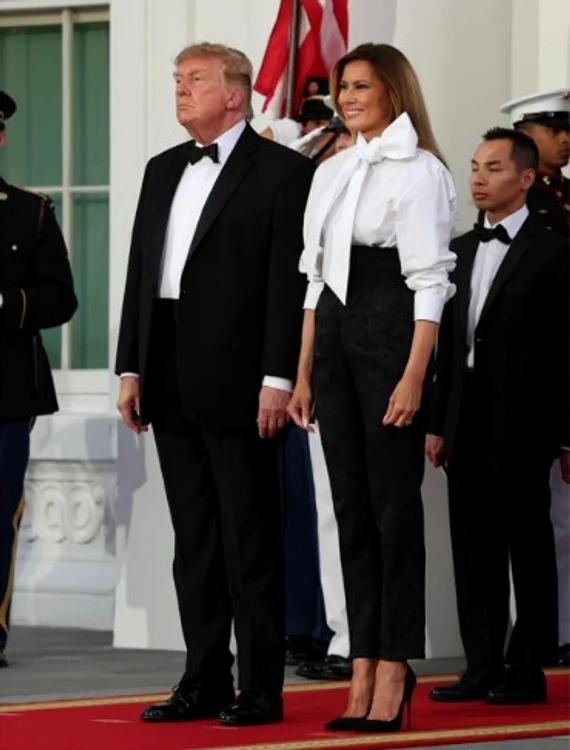 Donald și Melania Trump.