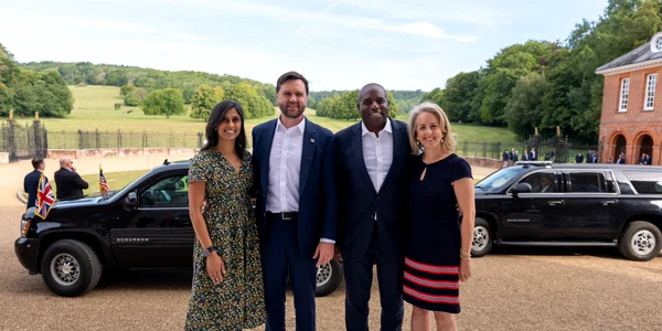 JD Vance  David Lammy vizita Marea Britanie 1 Facebook jpg