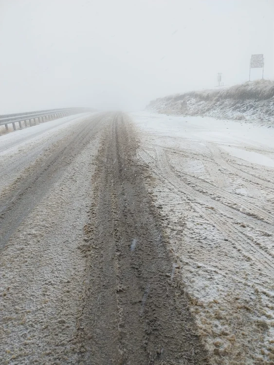 A nins pe Transalpina Foto - Salvamont Gorj