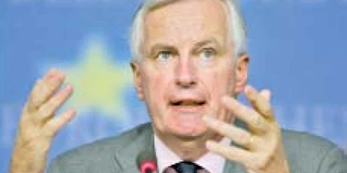 Comisarul pentru  Piaţă Internă,  Michel Barnier