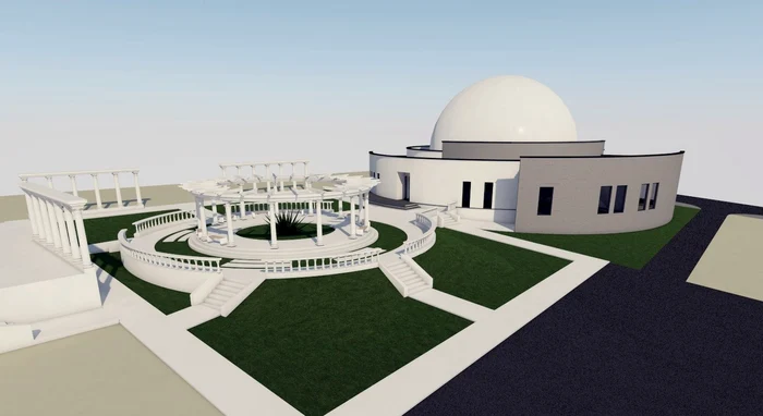 Observatorul astronomic a primit finanțare europenaă FOTO: Primăria Odobești