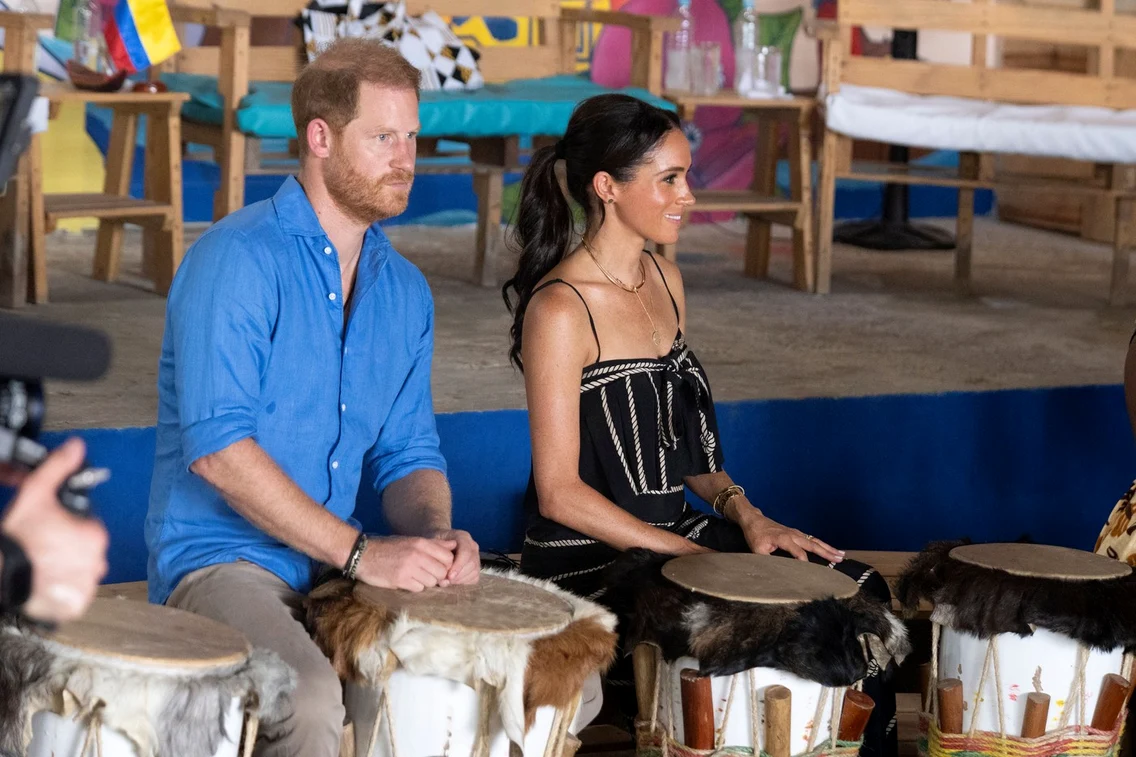 Prințul Harry și Meghan Markle în Columbia 