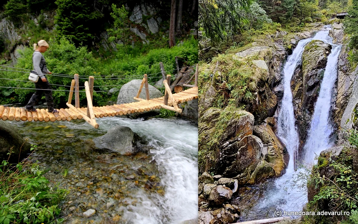 Râurile Lăpușnic și Pietrele (cascada Lolaia) din Retezat. Foto: Daniel Guță. ADEVĂRUL