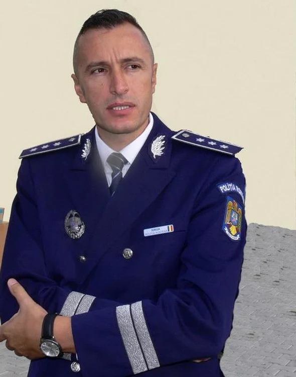 Comisarul sef Alexandru Iorga, șeful Poliției Găești Foto: cronica-gesti.ro