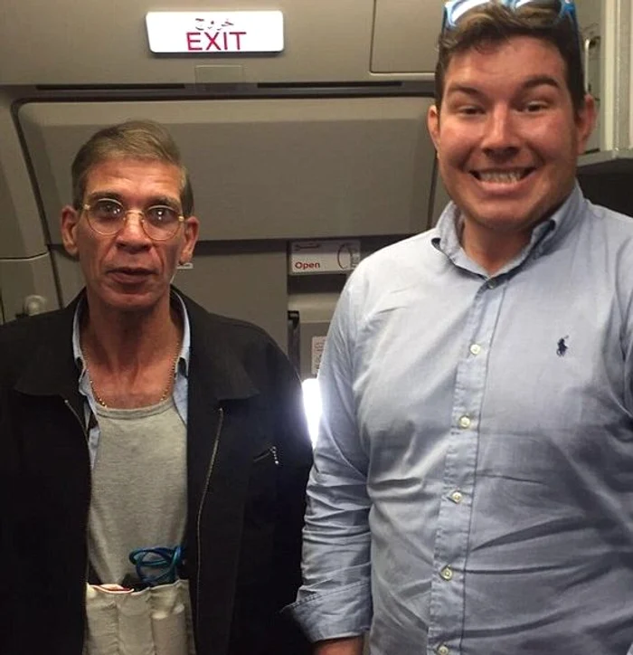 
    Ben a făcut selfie cu "atacatorul" avionului EgyptAirFoto: arhivă personală  