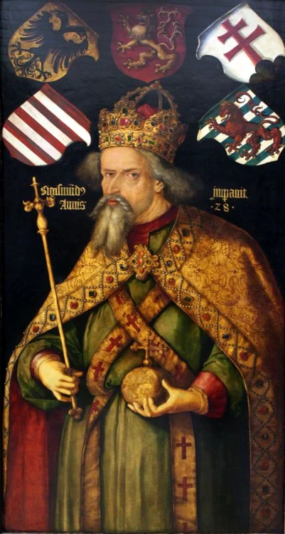 Sigismund de Luxemburg a fost principe elector de Brandenburg din 1378, rege al Ungariei şi al Croaţiei din 1387, rege al Boemiei din 1419, rege al Germaniei din 1411 şi împărat romano-german din 1433 până la moartea sa, în 1437. A fost ultimul împărat din Casa de Luxemburg şi unul dintre cei mai longevivi regi ai Ungariei.