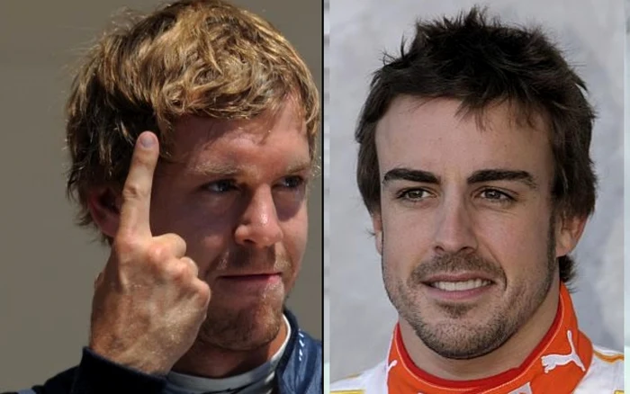 Sebastian Vettel va concura cu Fernando Alonso pentru câştigarea titlului mondial la Formula 1
