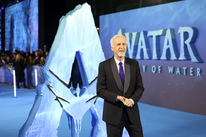 James Cameron, la premiera de la Londra, din 6 decembrie 