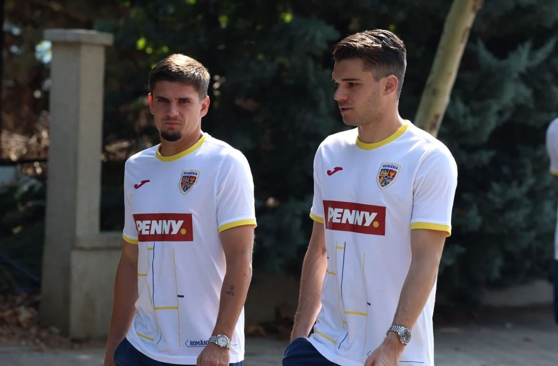 Răzvan Marin și Ianis Hagi sunt nedespărțiți (FOTO: FRF)
