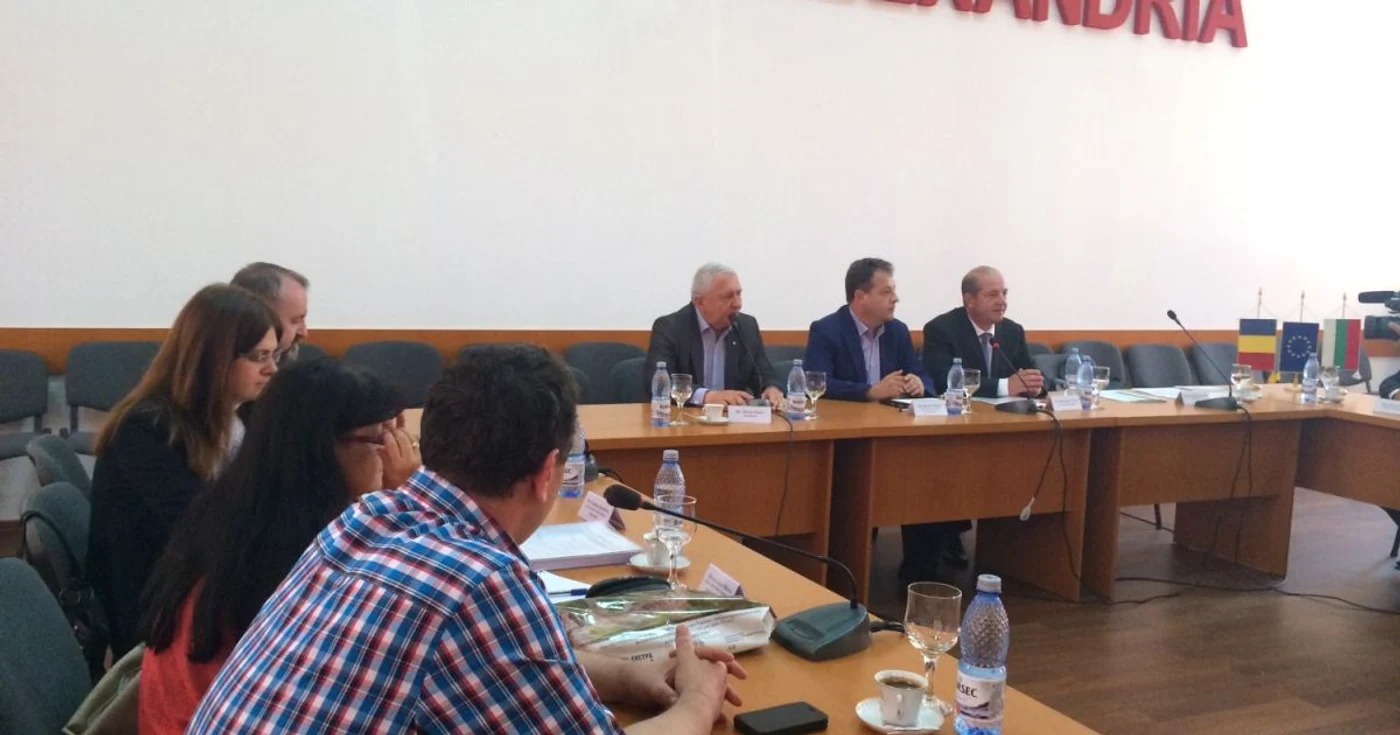 Semnarea convenţiei s-a făcut la Primăria Alexandria