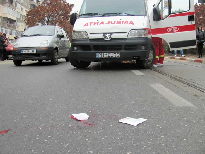 Un bărbat a fost accidentat de Ambulanța Mediurg