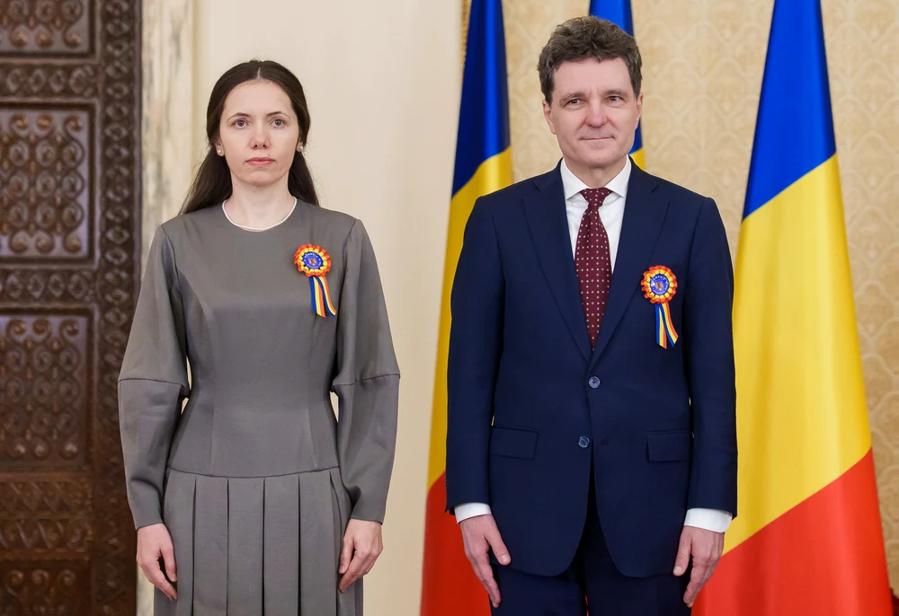 Mirabela Grădinaru, partenera de viață a președintelui Nicușor Dan FOTO: Presidency