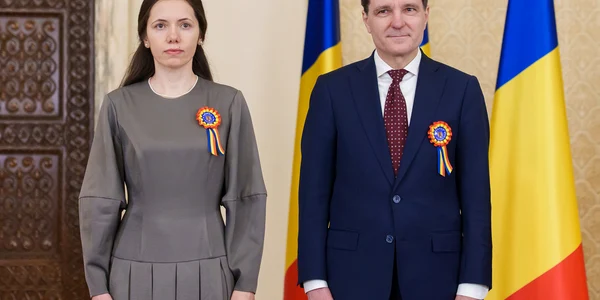 Nicușor Dan și Mirabela FOTO presidency.ro