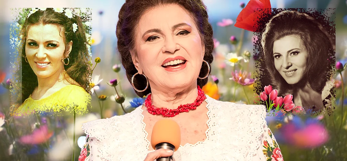 Irina Loghin și-a păstrat cochetăria din anii tinereții