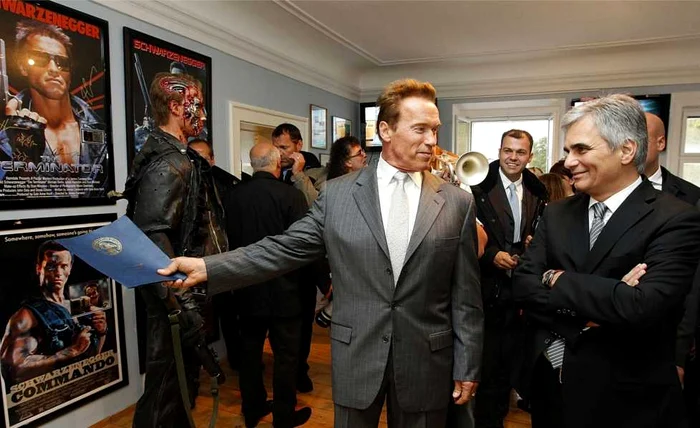 Arnold Schwarzenegger. Inaugurarea muzeului din Austria