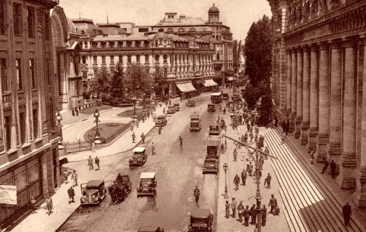 Călător în timp, călător prin București jpeg