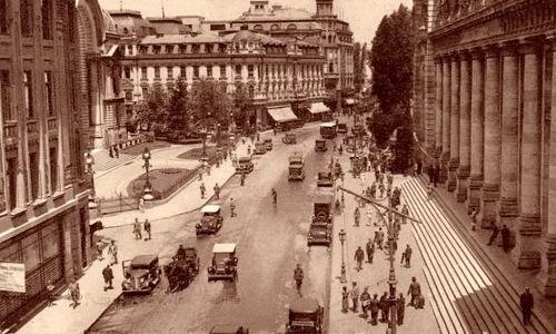 Călător în timp, călător prin București jpeg