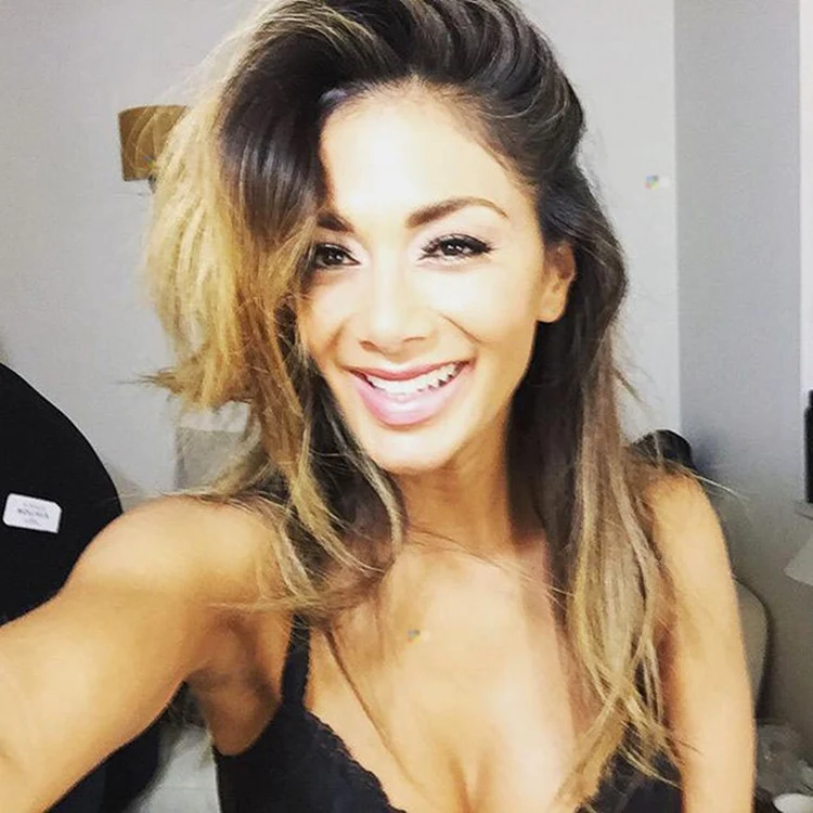 Nicole Scherzinger "Fun day of interviews! Taking off now '" jpeg