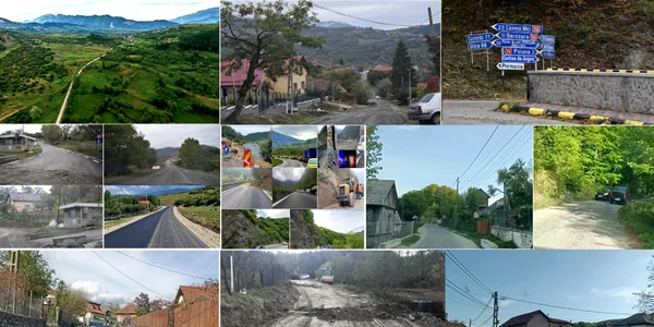 Alternativele Văii Oltului DN7 prin Țara Loviștei Foto Colaj jpg