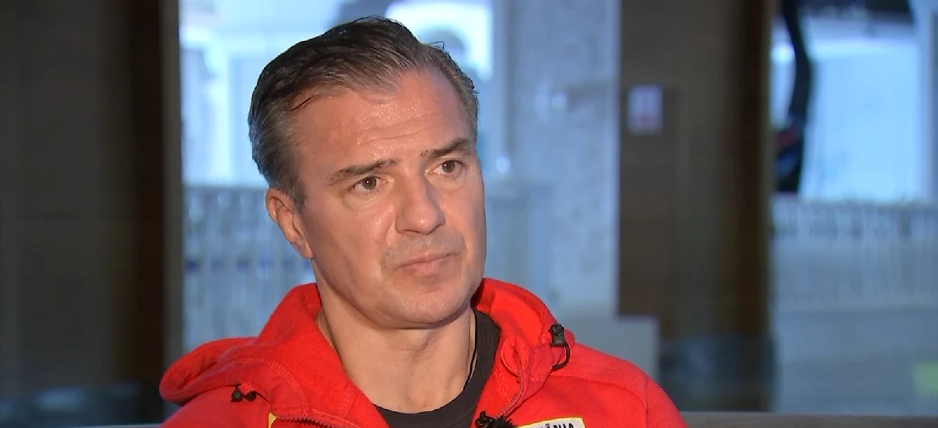 Daniel Pancu, în perioada în care lucra la naționala de tineret FOTO Facebook