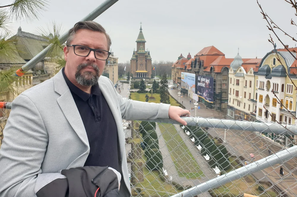 Președintele OAR Filiala Timiș, Daniel Tellman FOTO Daniel Dancea