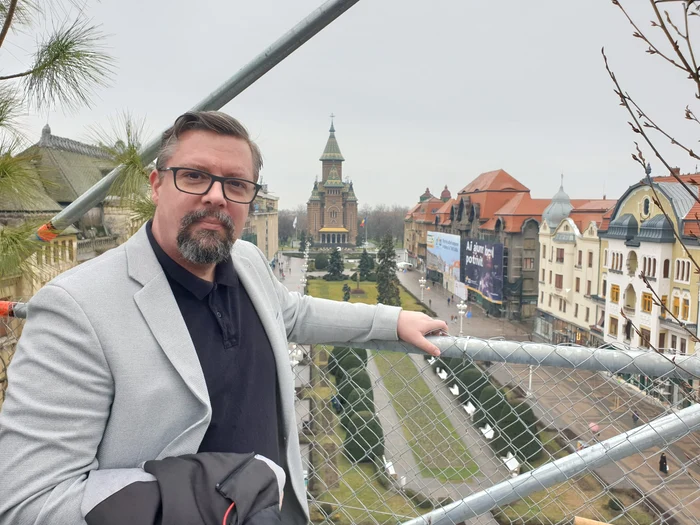 Daniel Tellman, președintele OAR Timiș FOTO Dani Dancea